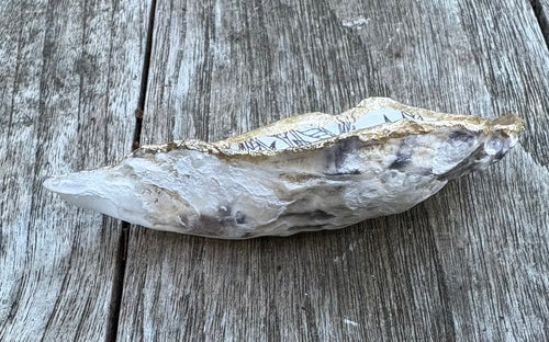 Floral Oyster Shell