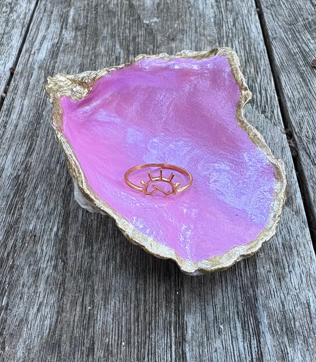Pink Pearl Oyster Shell