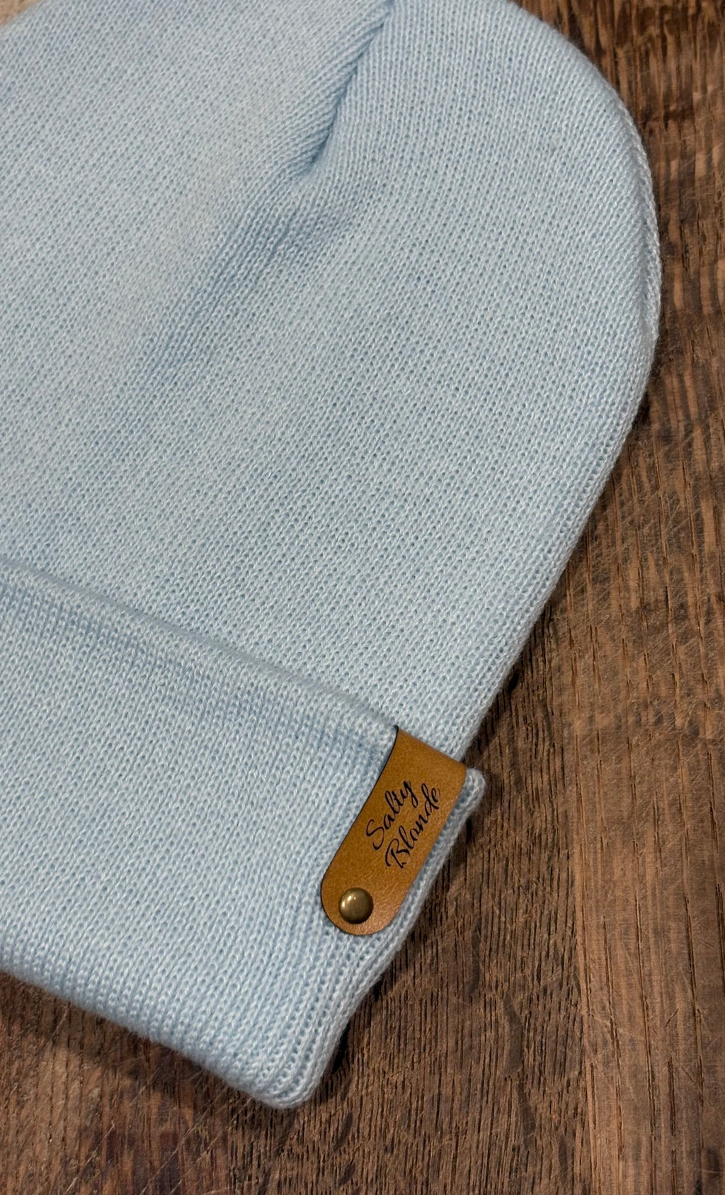 Pale Blue Beanie