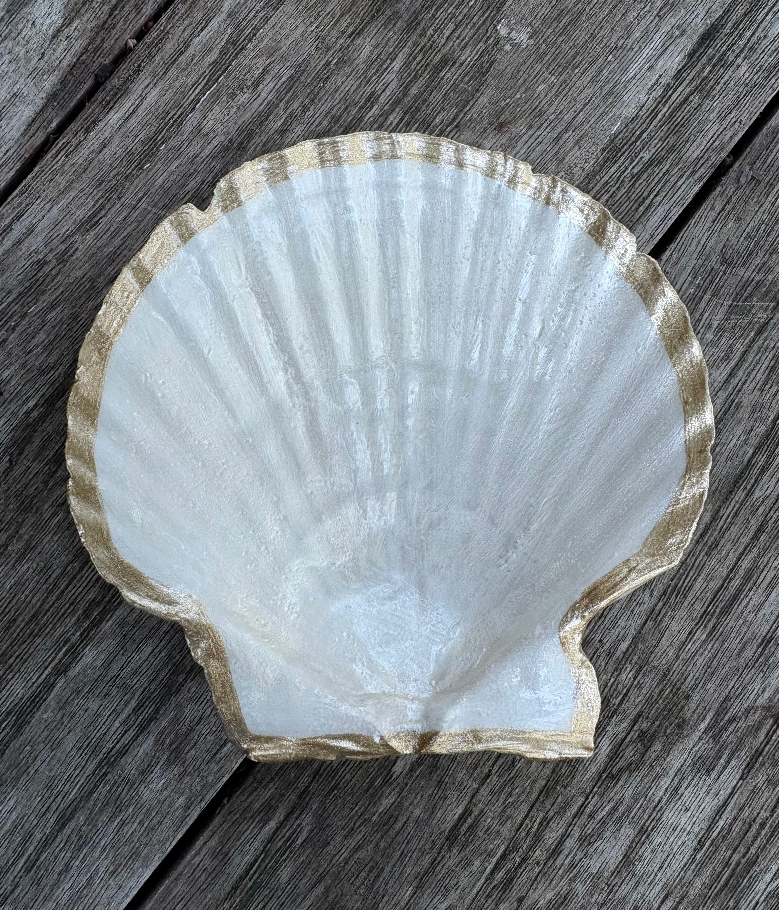 Pearl Scallop Shell