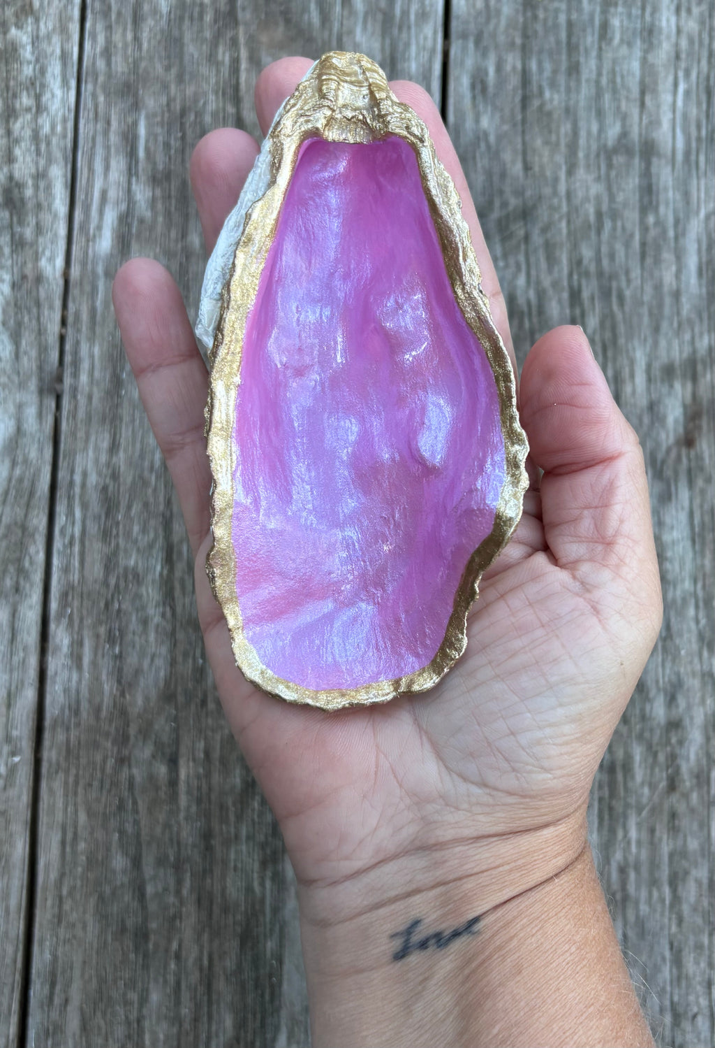 Pink Pearl Oyster Shell