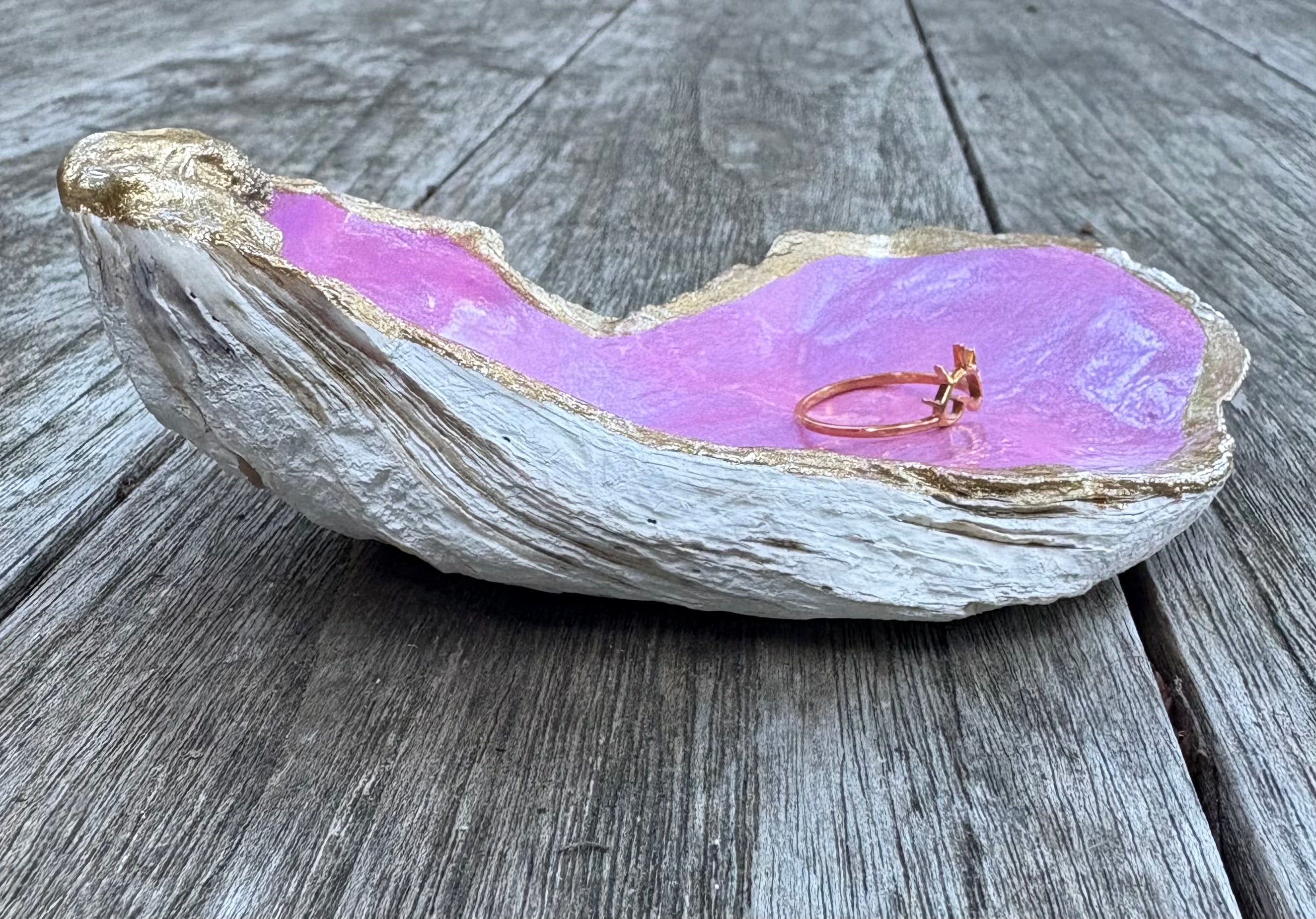 Pink Pearl Oyster Shell