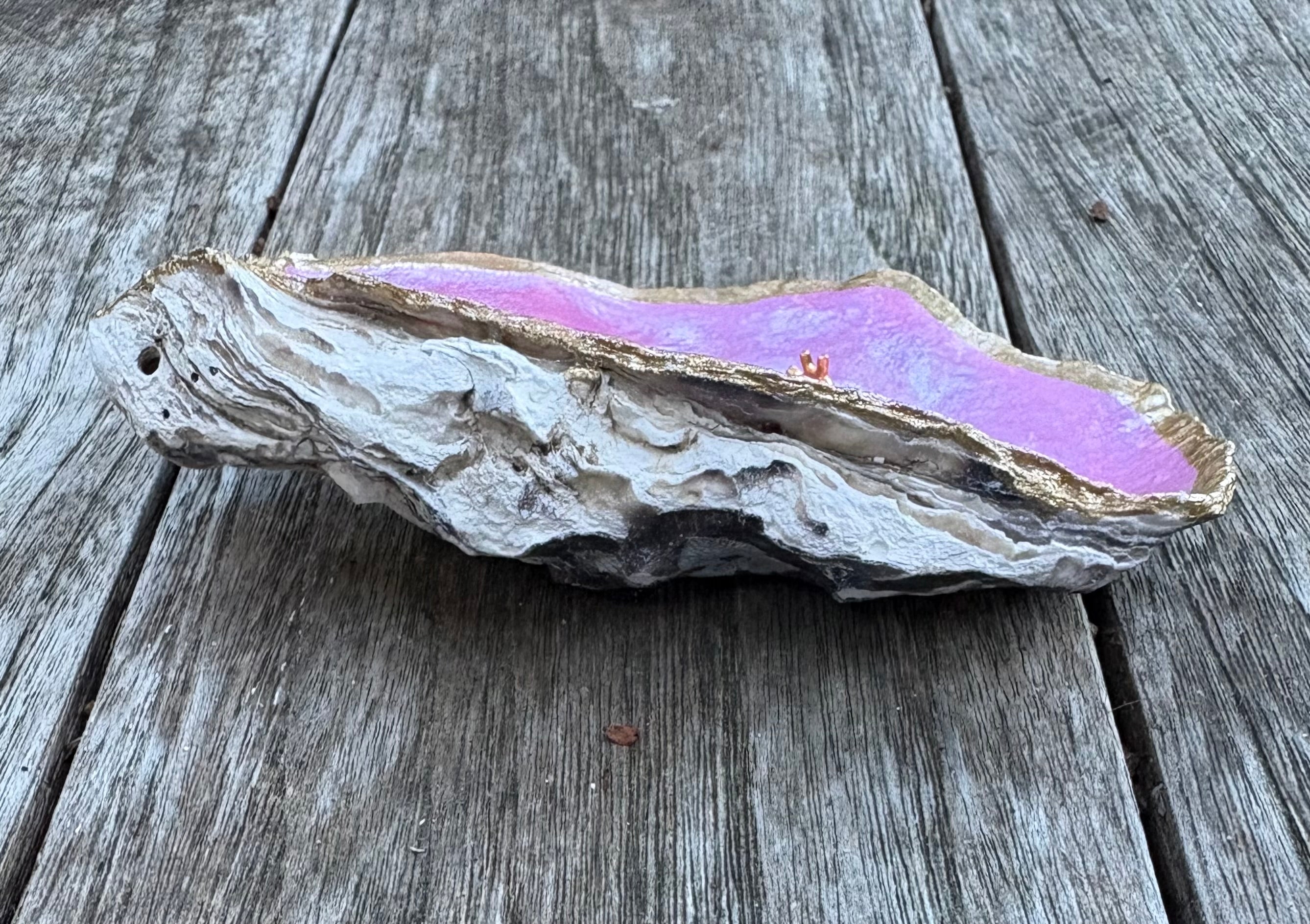 Pink Pearl Oyster Shell